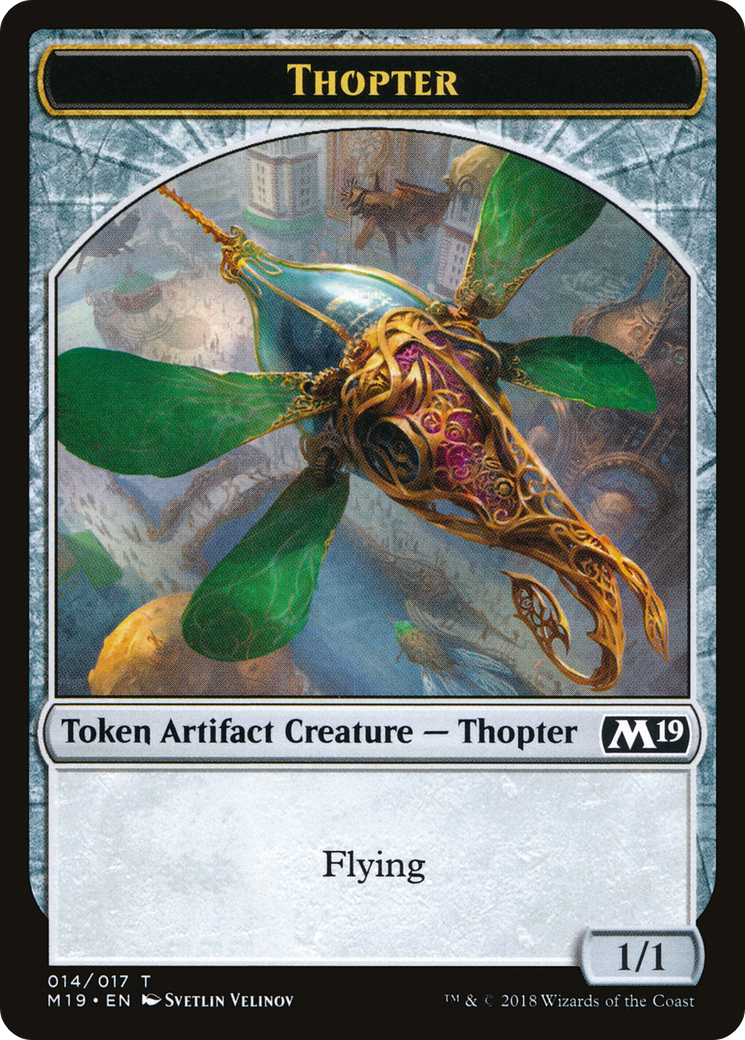 Thopter Token [Core Set 2019 Tokens] | Silver Goblin