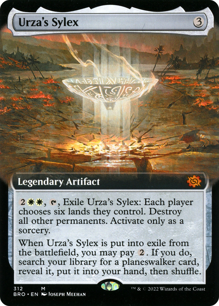 Urza's Sylex (Extended Art) [The Brothers' War] Foil