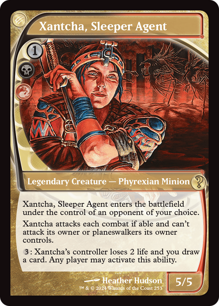Xantcha, Sleeper Agent (Future Sight) (253) Foil - Mystery Booster 2