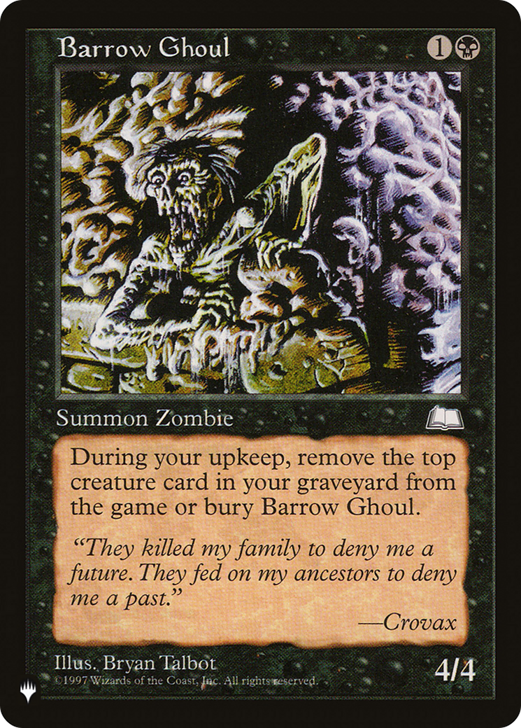 Barrow Ghoul [The List] | Silver Goblin