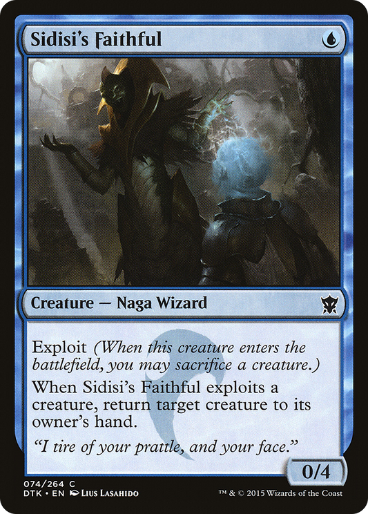 Sidisi's Faithful (074) - Dragons of Tarkir