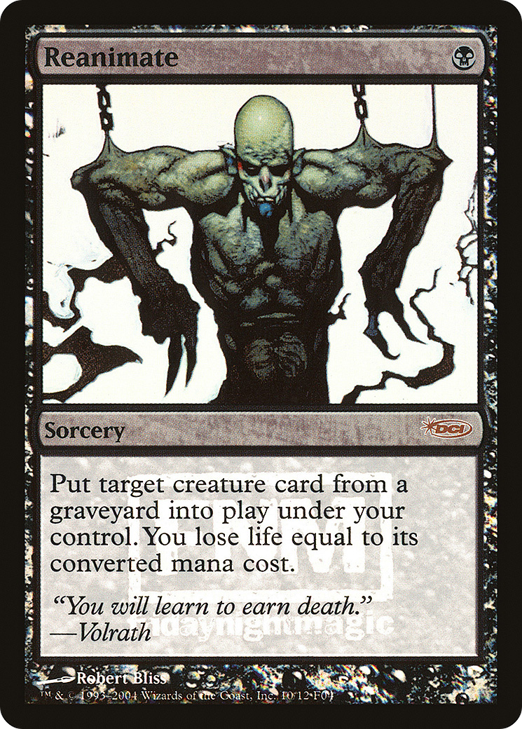 Reanimate Foil - Friday Night Magic 2004
