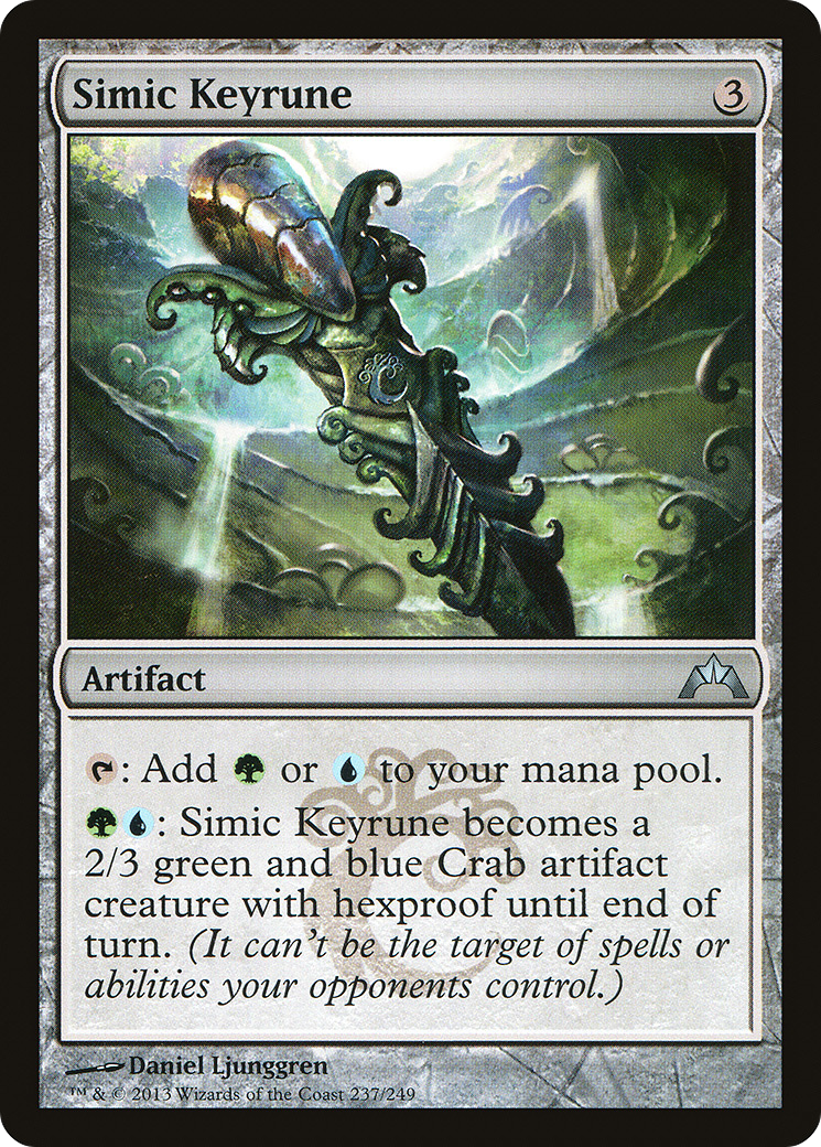Simic Keyrune (237) Foil - Gatecrash