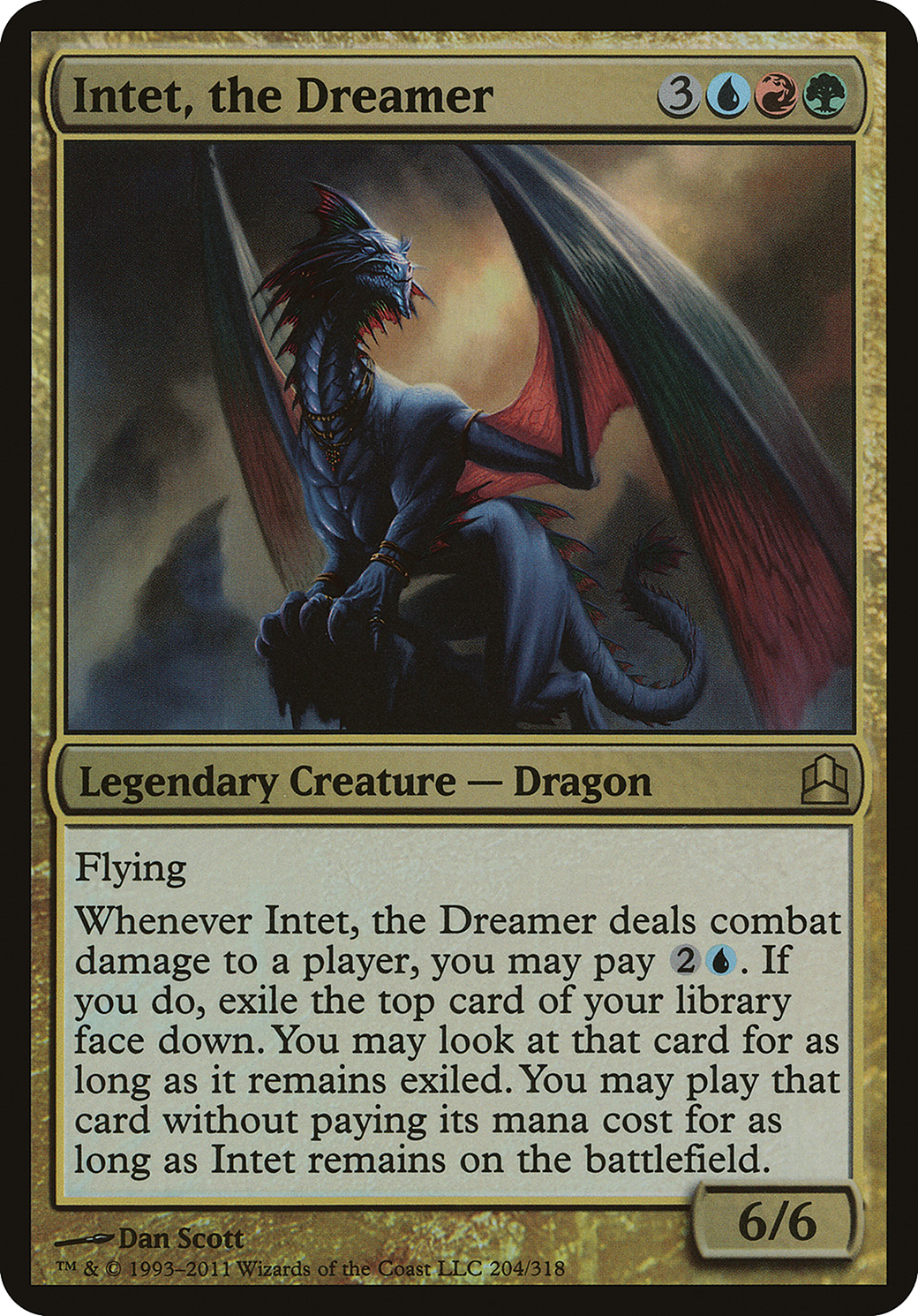 Intet, the Dreamer (Oversized) [Commander 2011 Oversized] | Silver Goblin