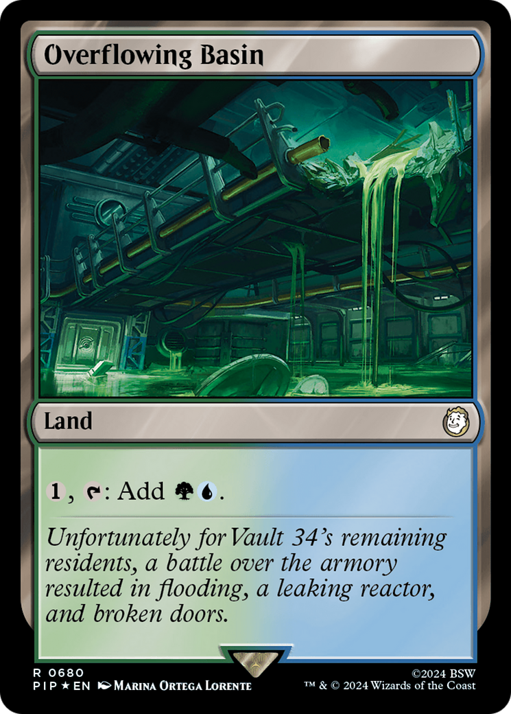 Overflowing Basin (Surge Foil) (680) Foil - Fallout