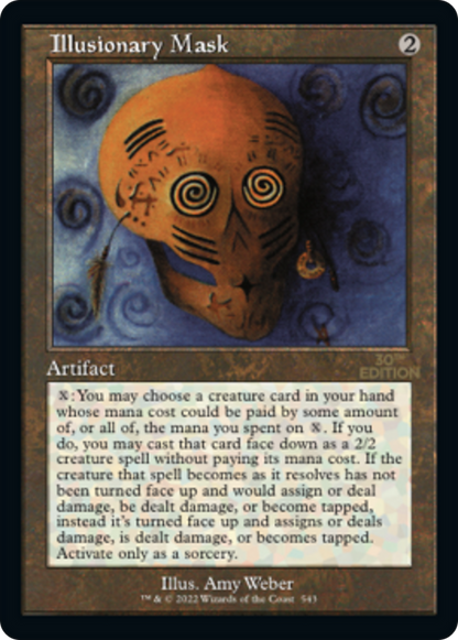 Illusionary Mask (Retro) (543) - 30th Anniversary Edition