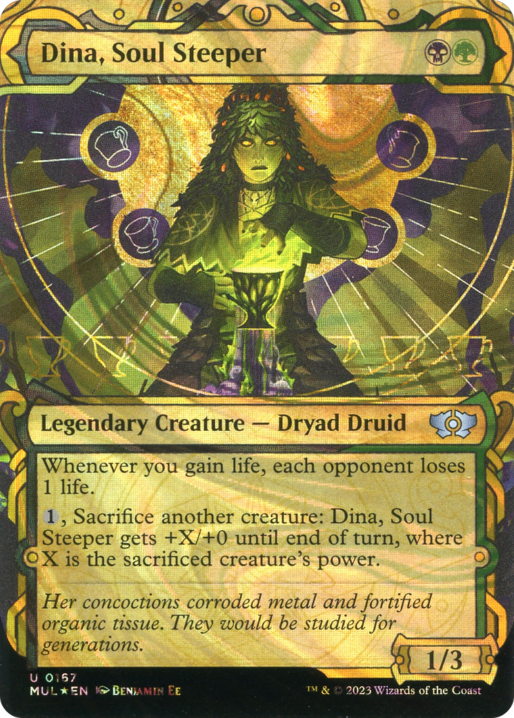Dina, Soul Steeper (Showcase) (167) Foil - Multiverse Legends