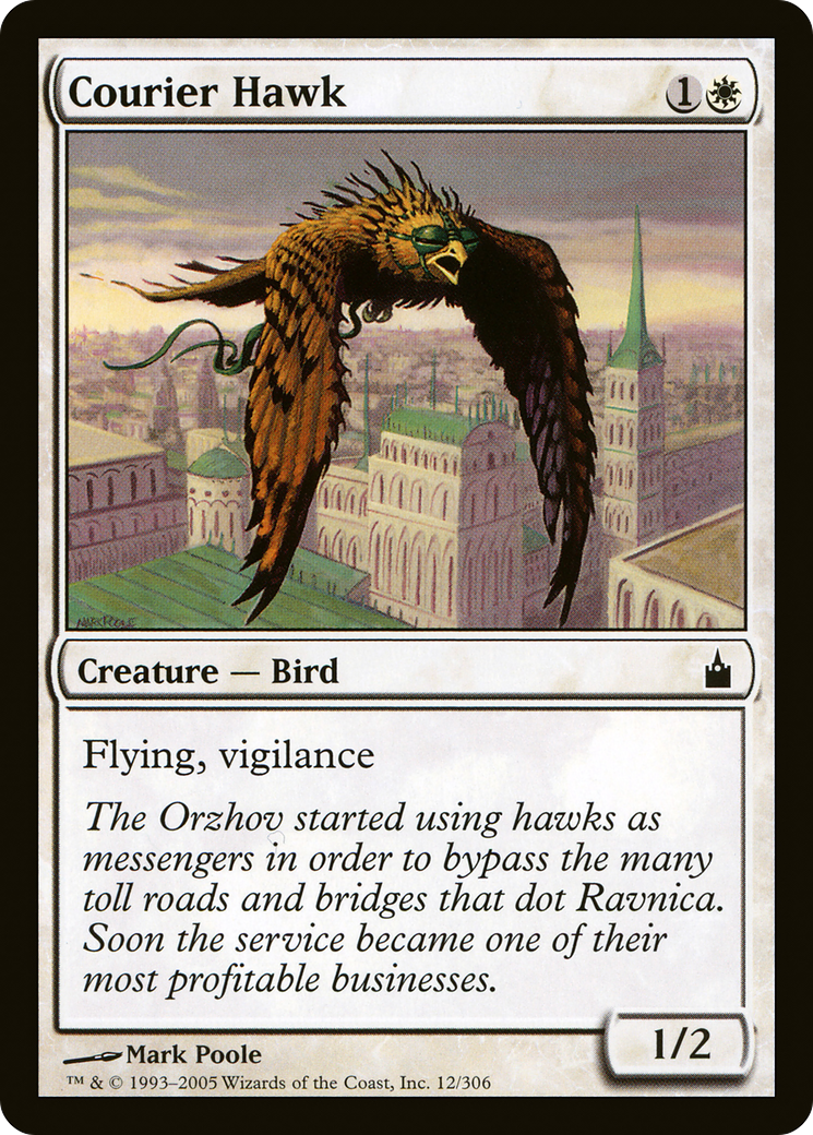 Courier Hawk (012) - Ravnica: City of Guilds