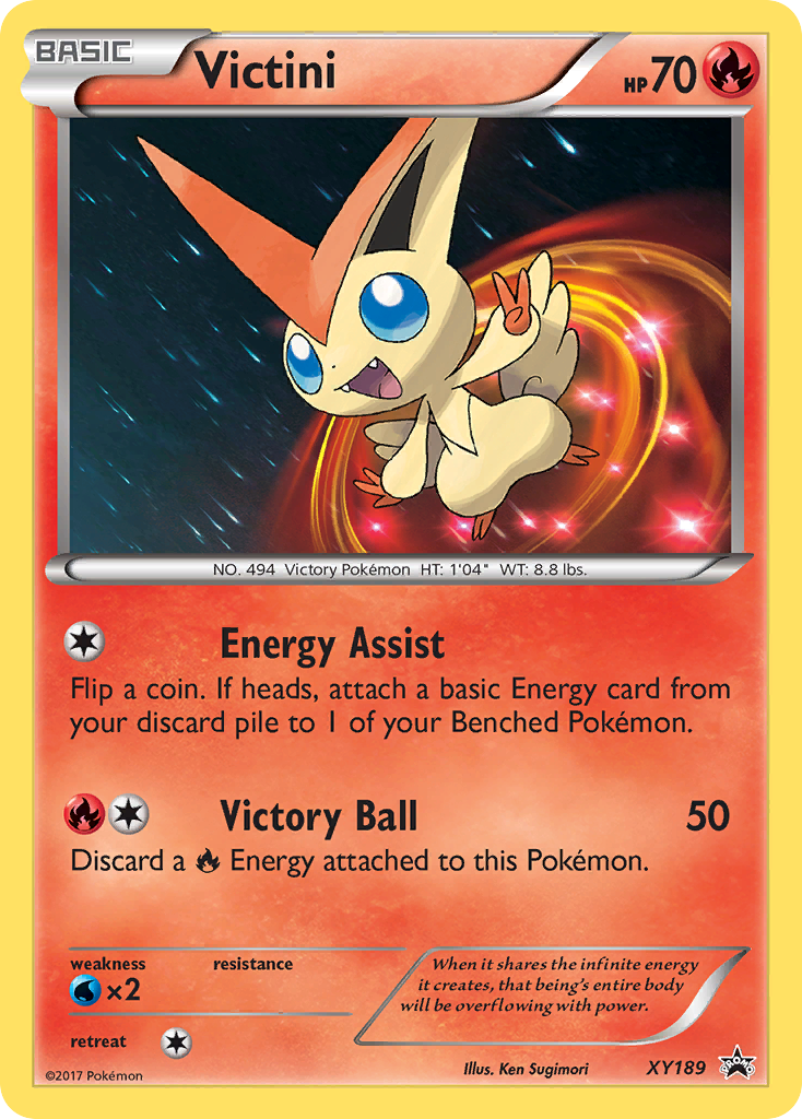 Victini (XY189) [XY: Black Star Promos] | Silver Goblin