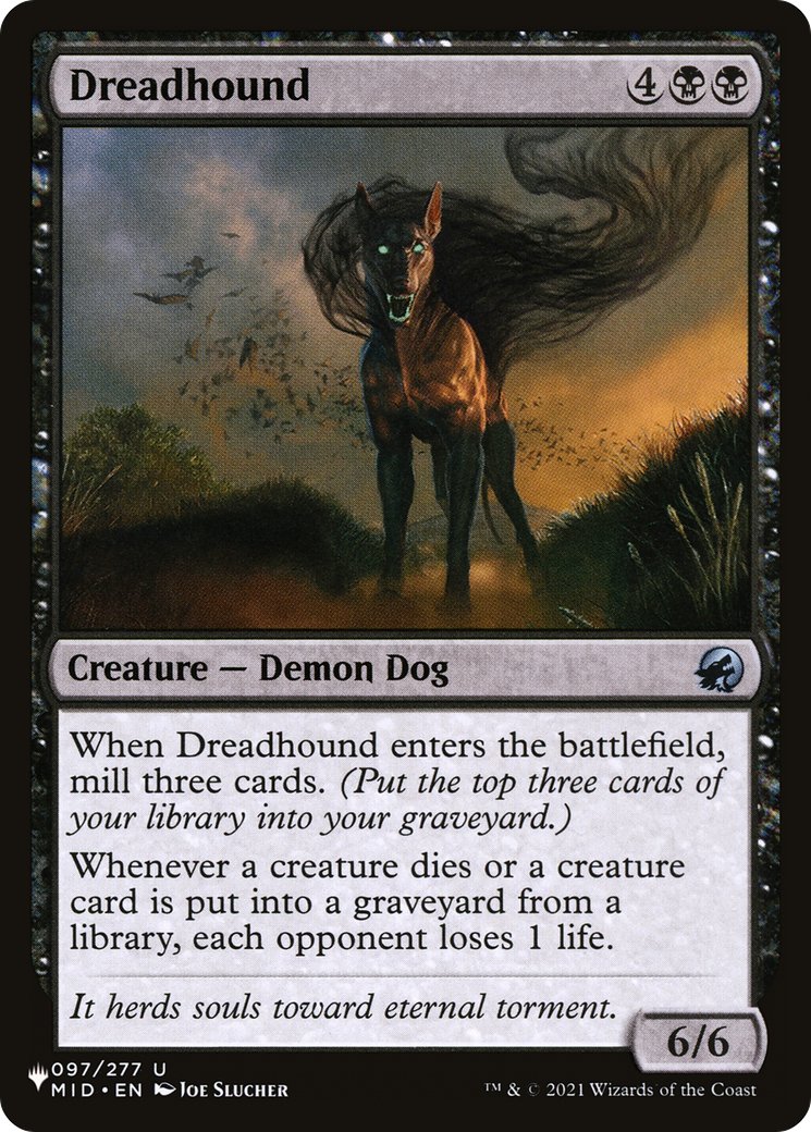 Dreadhound [The List Reprints] | Silver Goblin