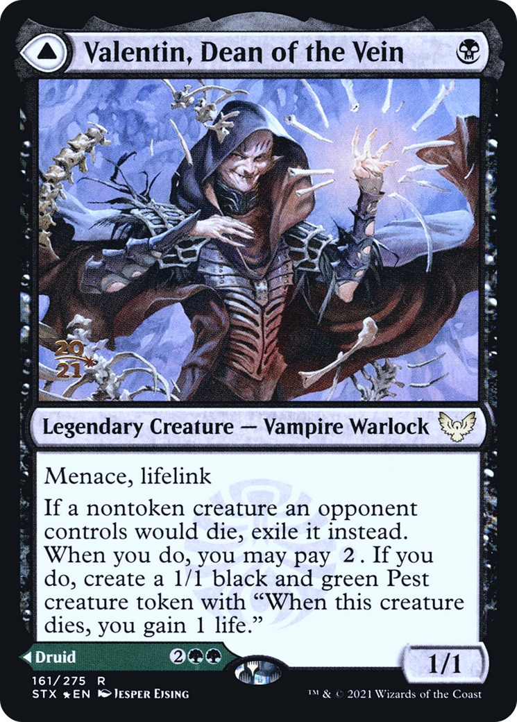 Valentin, Dean of the Vein (161) Foil - Strixhaven: School of Mages Promos