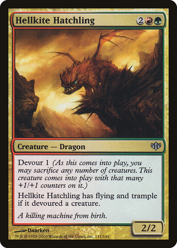 Hellkite Hatchling (111) - Conflux