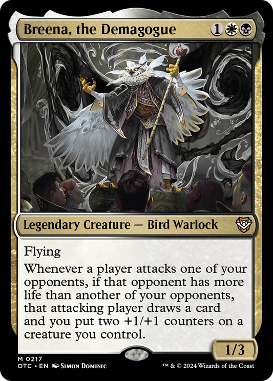 Breena, the Demagogue (217) - Outlaws of Thunder Junction Commander