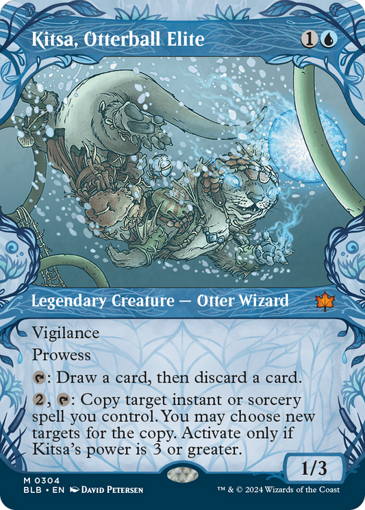 Kitsa, Otterball Elite (Showcase) [Bloomburrow] Foil