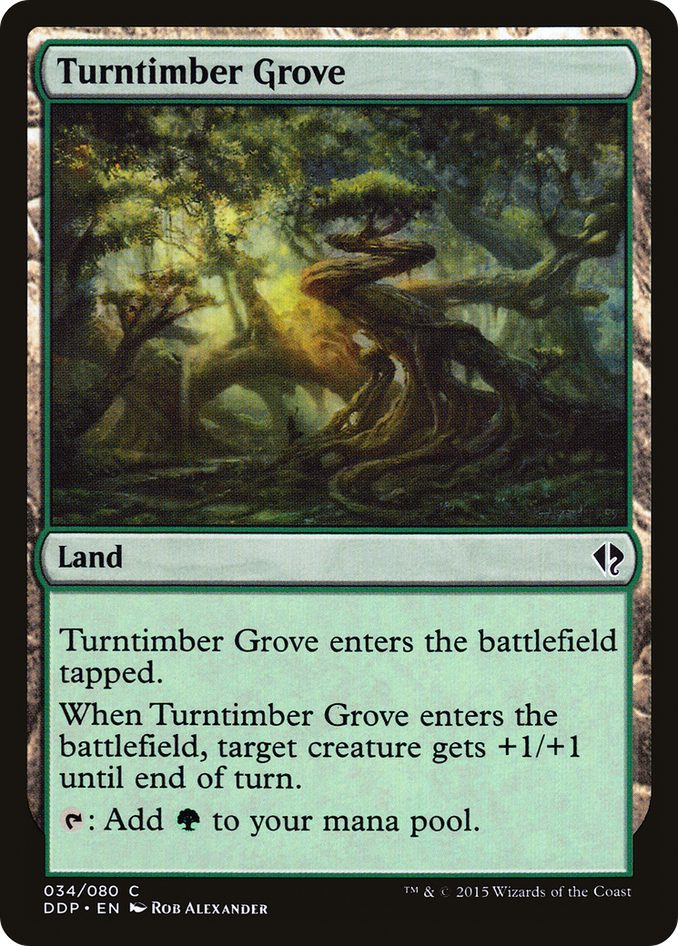 Turntimber Grove (034) - Duel Decks: Zendikar vs. Eldrazi
