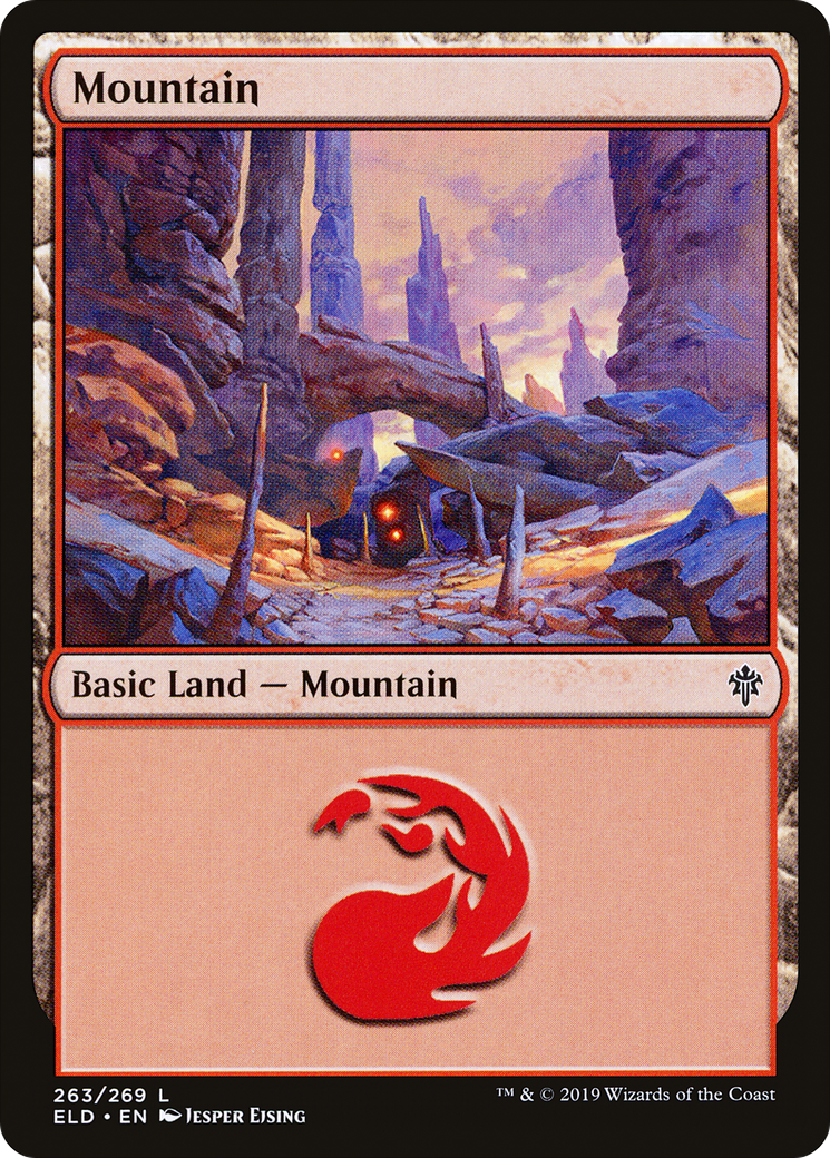 Mountain (263) - Throne of Eldraine