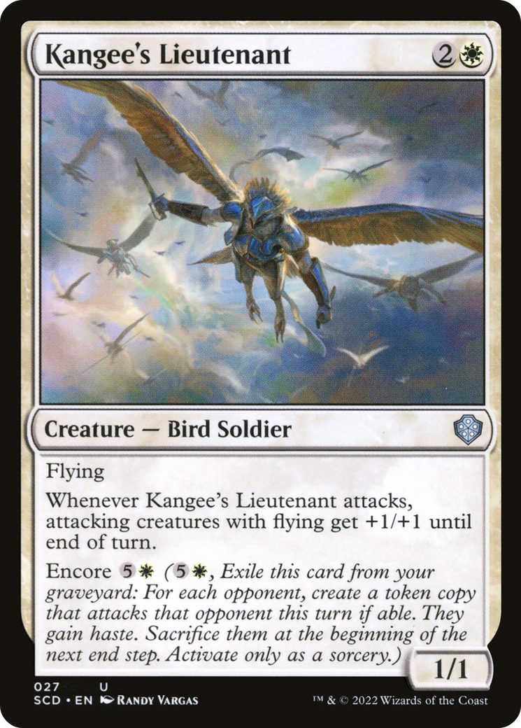 Kangee's Lieutenant (027) - Starter Commander Decks