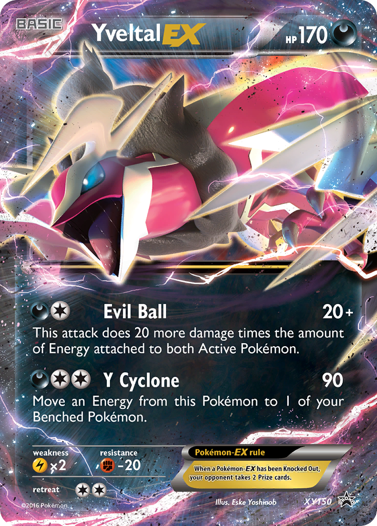 Yveltal EX (XY150) [XY: Black Star Promos] | Silver Goblin