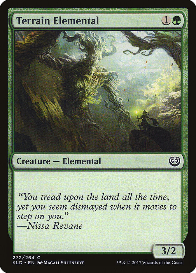 Terrain Elemental (Deck Builders Toolkit) [Kaladesh Promos] | Silver Goblin