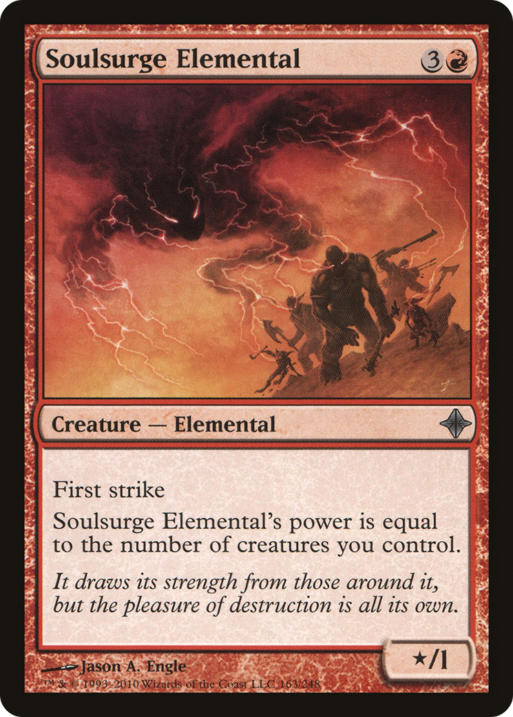 Soulsurge Elemental (163) - Rise of the Eldrazi