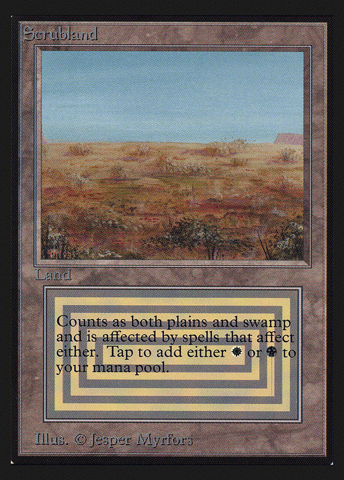 Scrubland [Collectors' Edition] | Silver Goblin