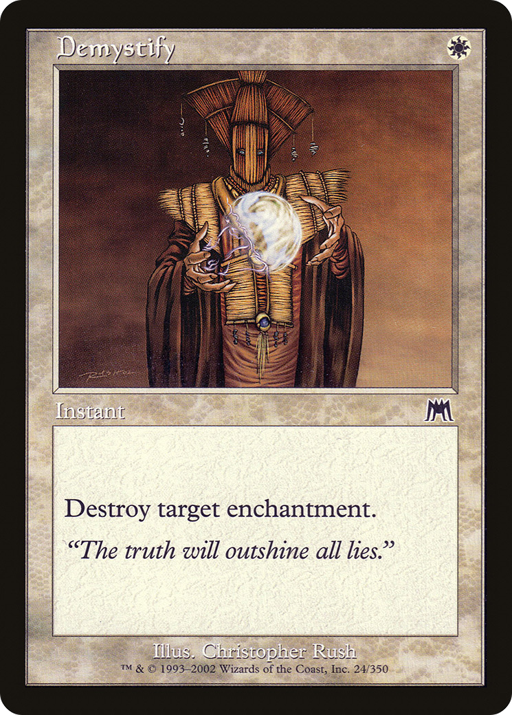 Demystify [Onslaught] Foil