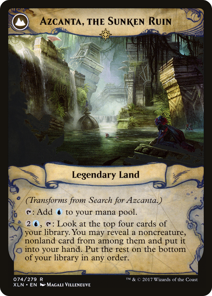 Search for Azcanta // Azcanta, the Sunken Ruin (XLN-74) - The List