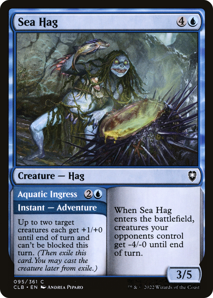 Sea Hag (095) Foil - Commander Legends: Battle for Baldur's Gate
