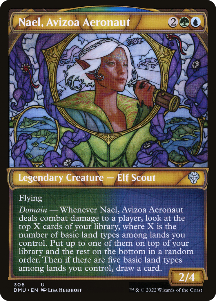 Nael, Avizoa Aeronaut (Showcase) [Dominaria United] Foil