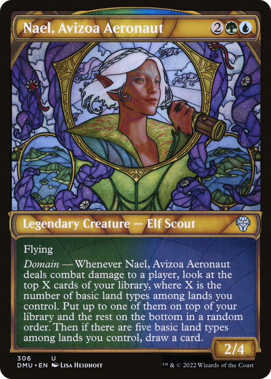 Nael, Avizoa Aeronaut (Showcase) [Dominaria United] Foil
