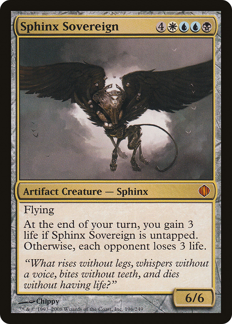 Sphinx Sovereign (196) Foil - Shards of Alara