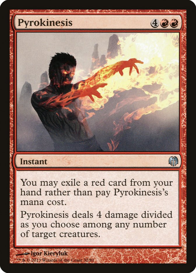 Pyrokinesis [Duel Decks: Heroes vs. Monsters] | Silver Goblin