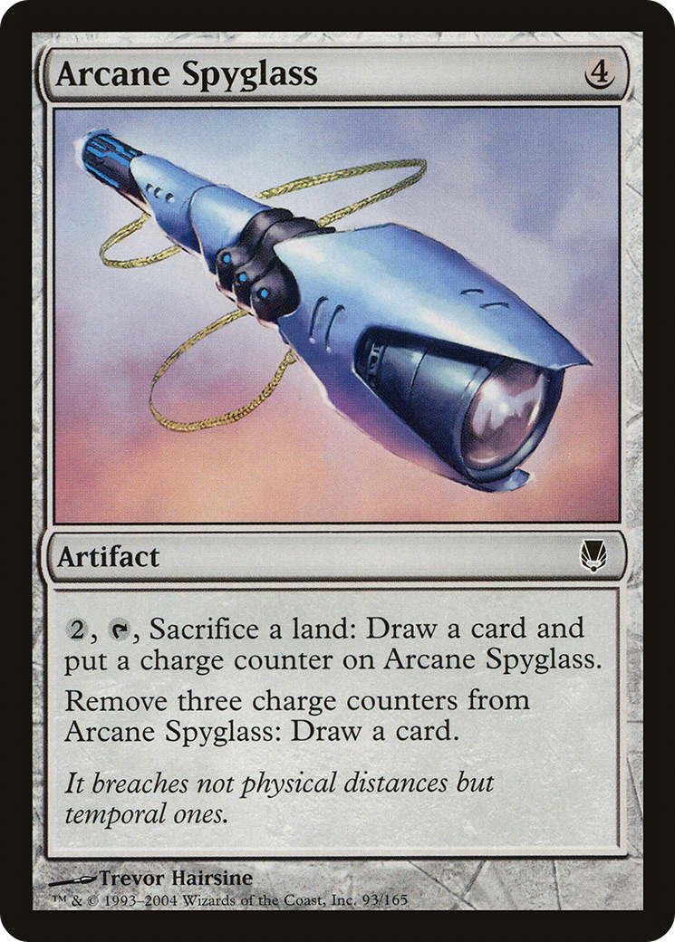 Arcane Spyglass (093) Foil - Darksteel