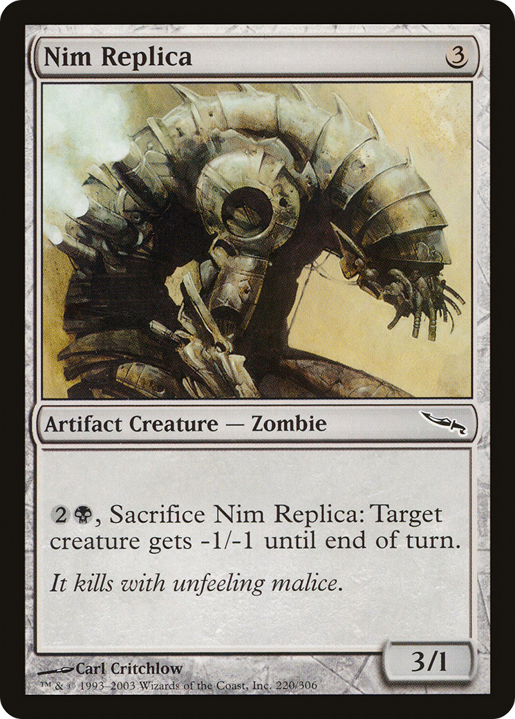 Nim Replica [Mirrodin] Foil