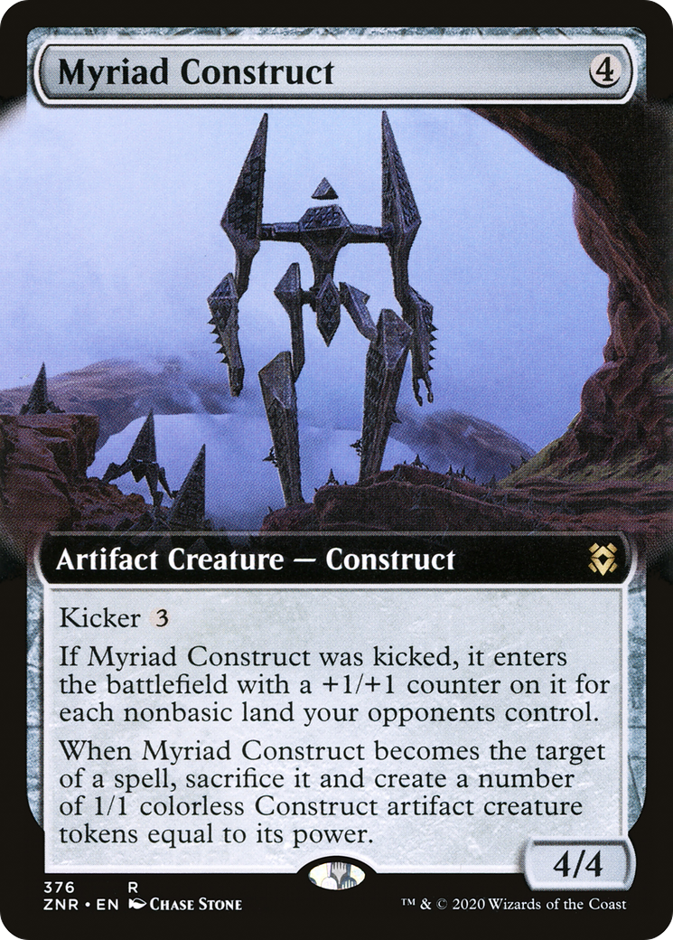 Myriad Construct (Extended Art) (376) - Zendikar Rising