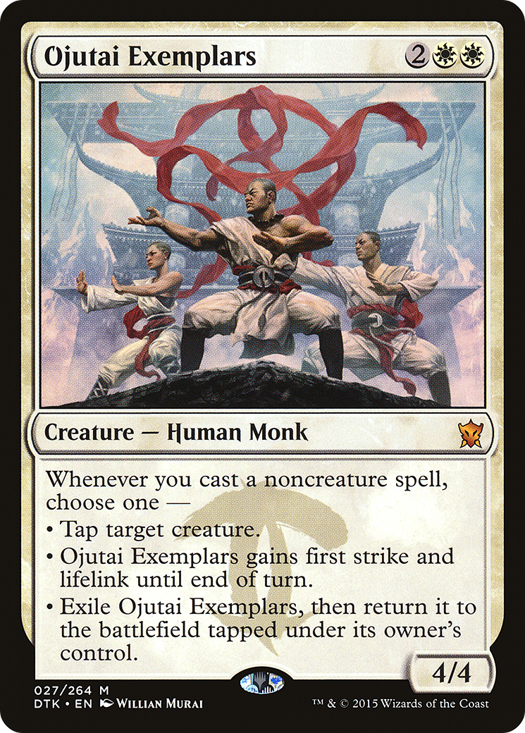 Ojutai Exemplars (027) Foil - Dragons of Tarkir