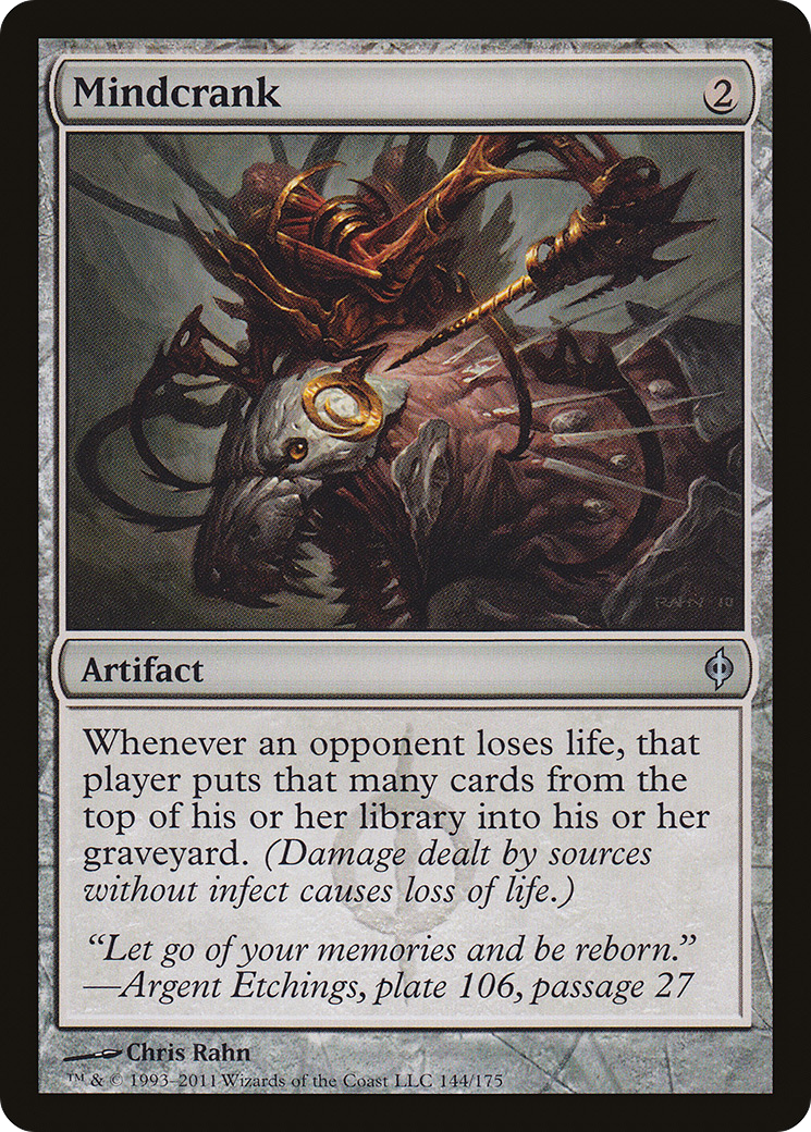 Mindcrank (144) Foil - New Phyrexia