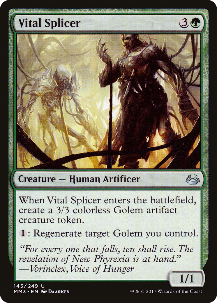 Vital Splicer [Modern Masters 2017] Foil