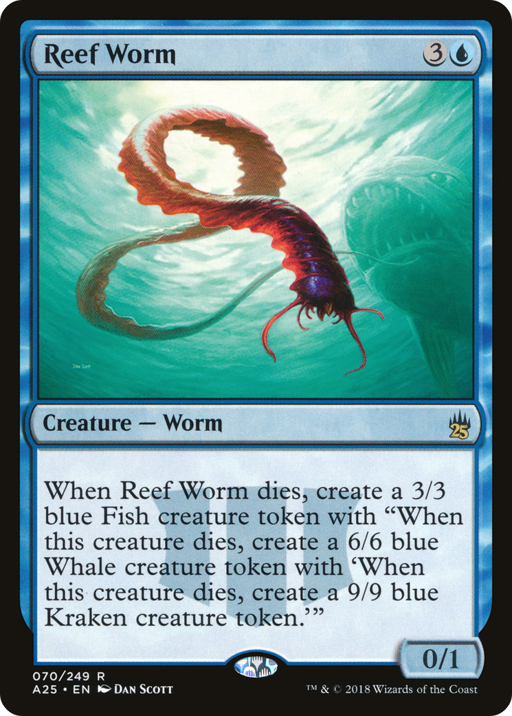 Reef Worm (070) - Masters 25