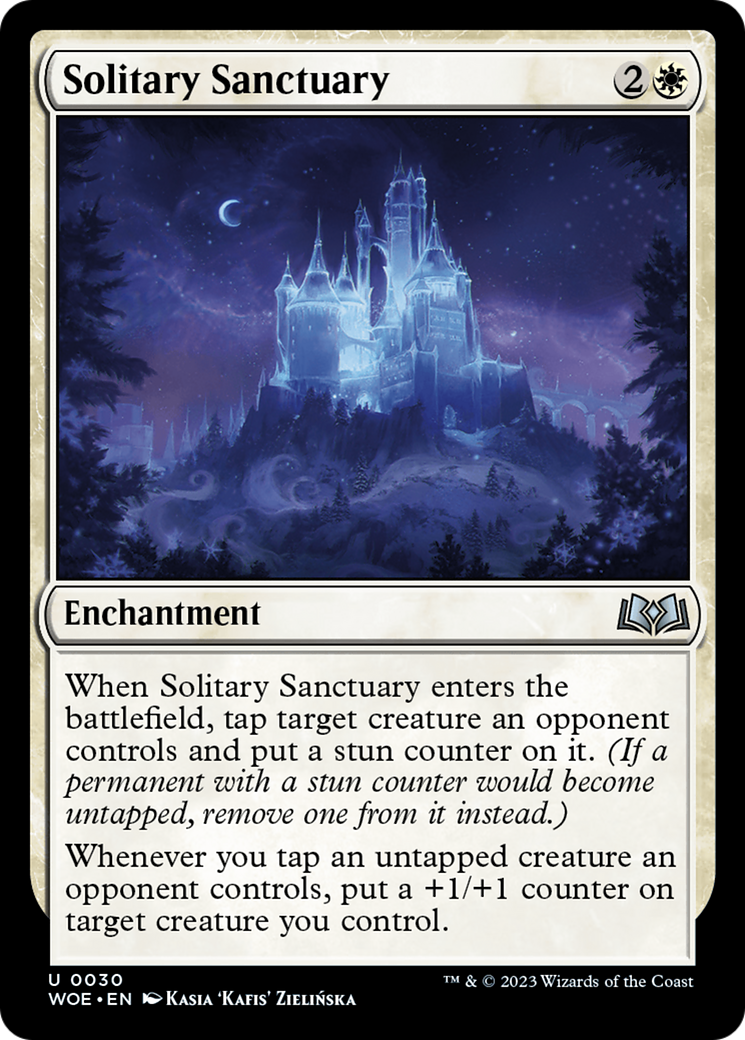 Solitary Sanctuary (030) Foil - Wilds of Eldraine