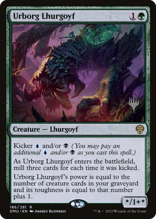 Urborg Lhurgoyf (Promo Pack) [Dominaria United Promos] Foil