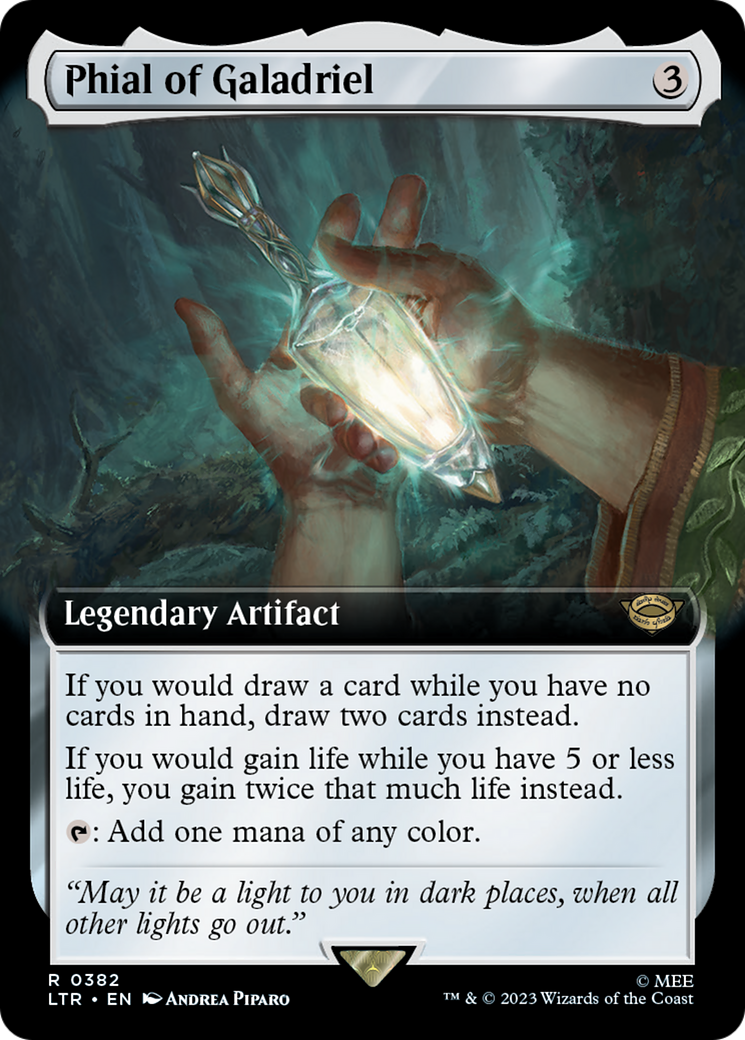 Phial of Galadriel (Extended Art) (382) Foil - The Lord of the Rings: Tales of Middle-earth