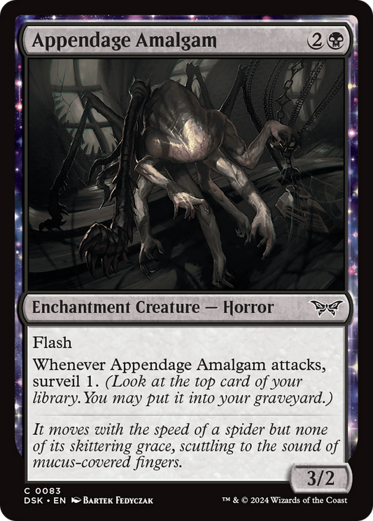 Appendage Amalgam [Duskmourn: House of Horror] Foil