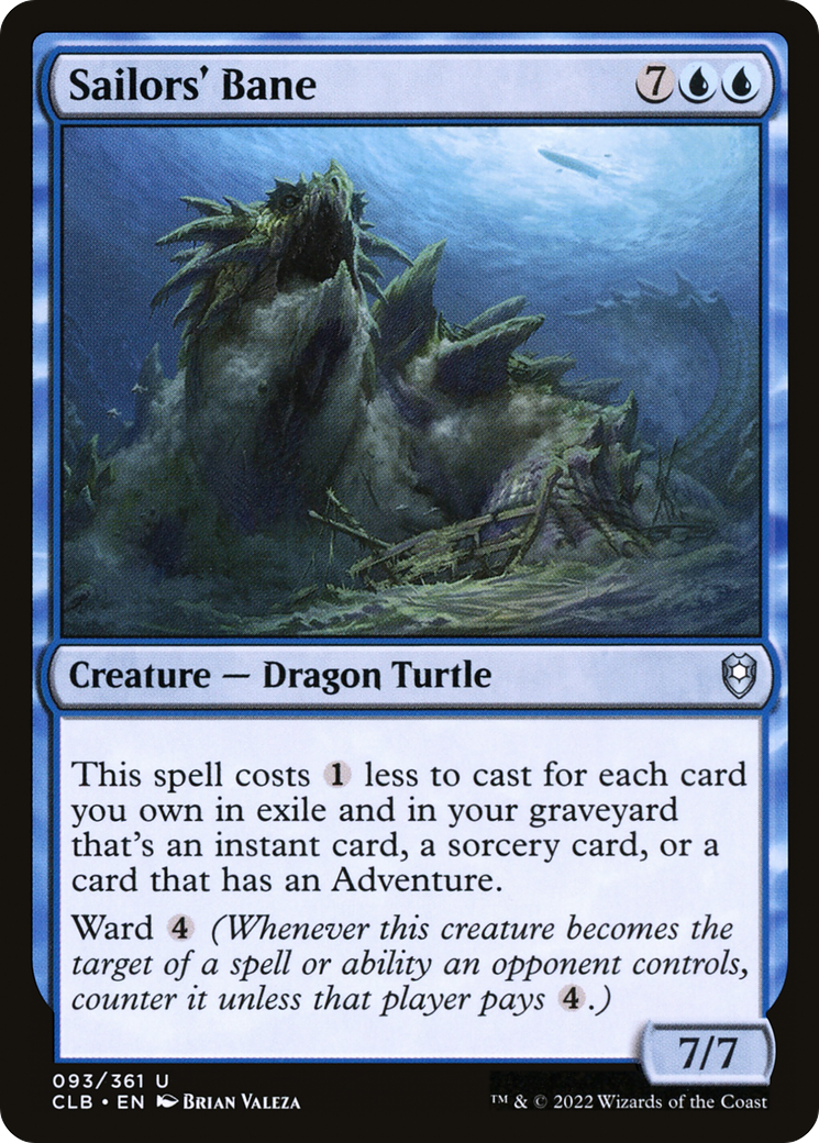 Sailors' Bane (093) Foil - Commander Legends: Battle for Baldur's Gate