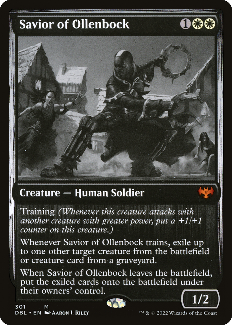 Savior of Ollenbock (301) Foil - Innistrad: Double Feature