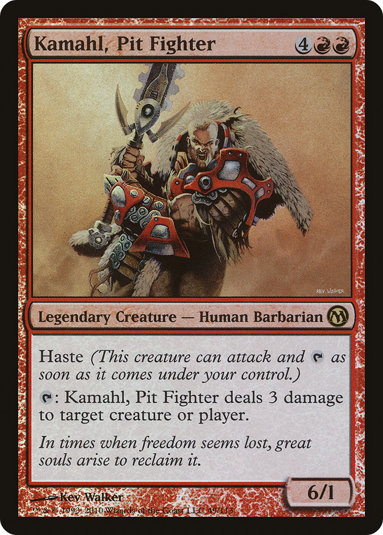 Kamahl, Pit Fighter (049) Foil - Duels of the Planeswalkers