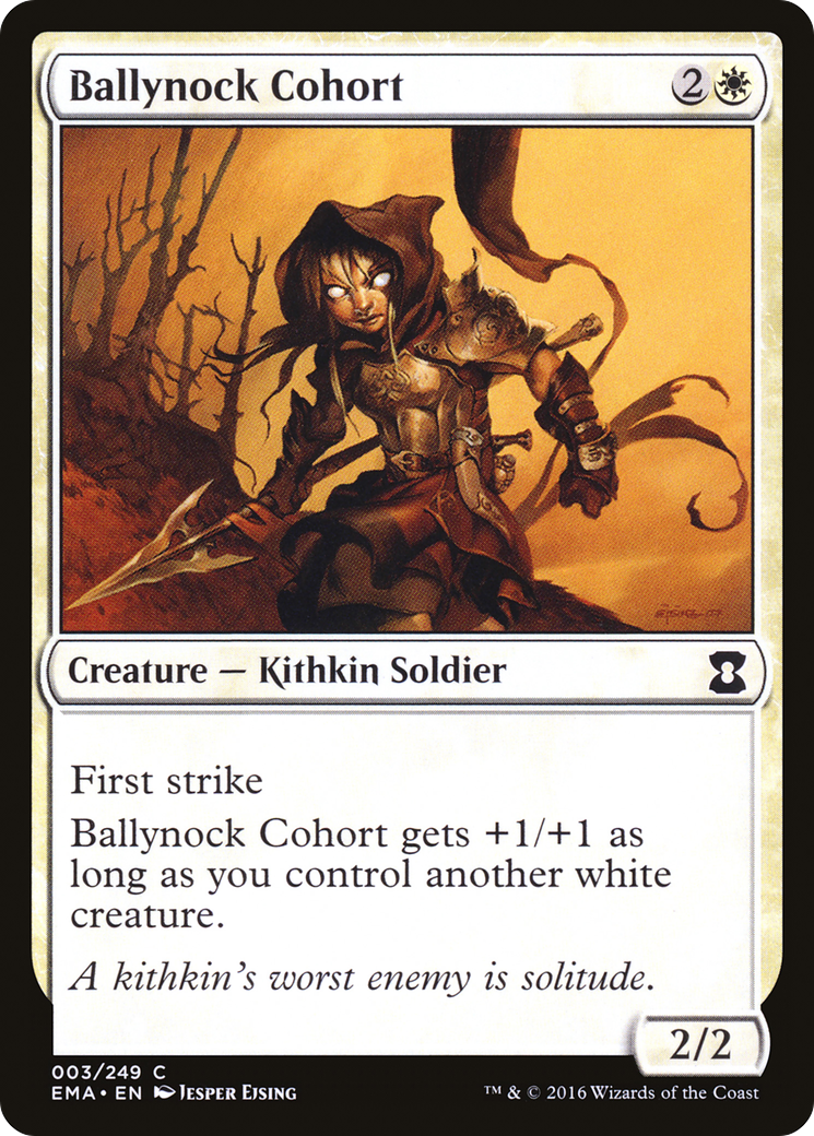 Ballynock Cohort (003) Foil - Eternal Masters