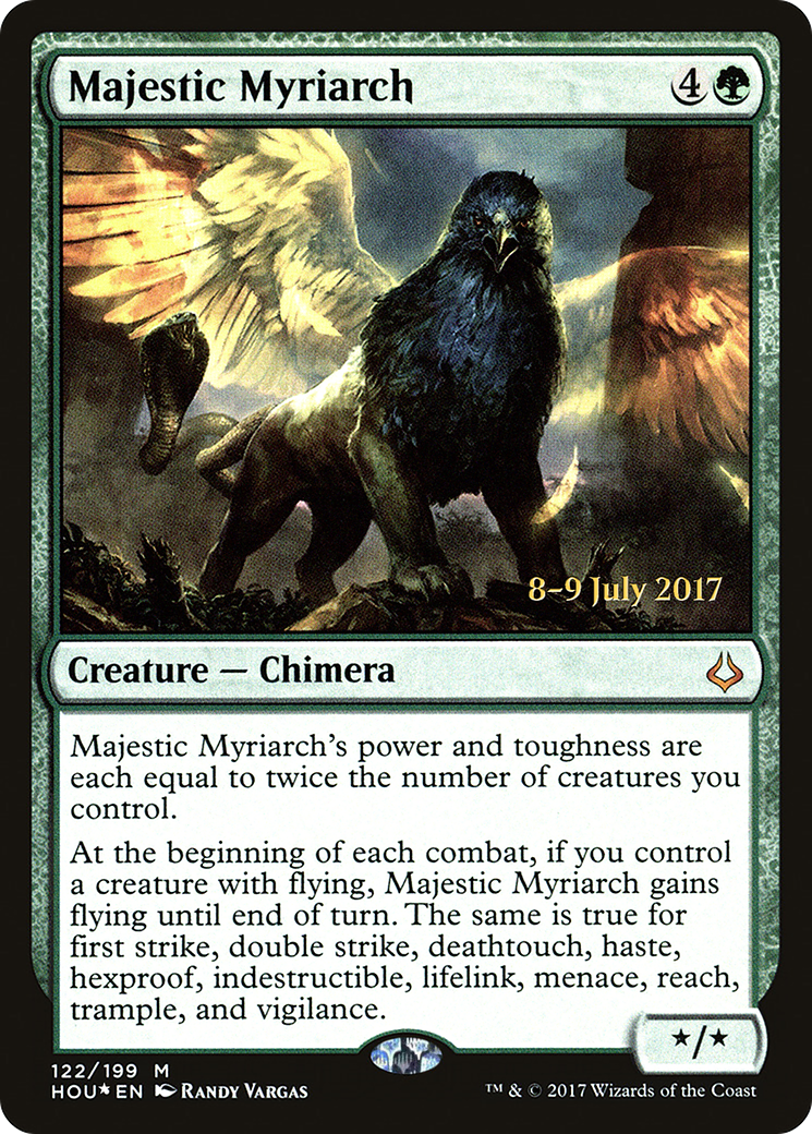 Majestic Myriarch (122) Foil - Hour of Devastation Promos