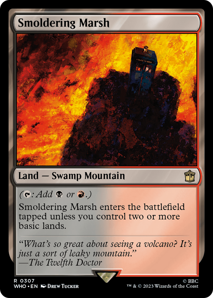 Smoldering Marsh (307) - Doctor Who
