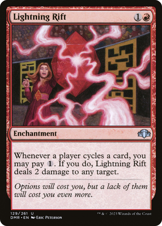 Lightning Rift [Dominaria Remastered] Foil